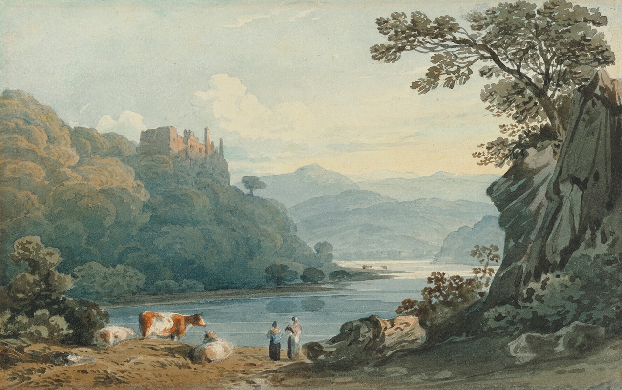 John Varley - Berry Pomeroy Castle, Devon