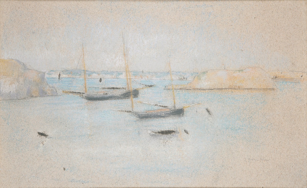 Julian Alden Weir - Boats