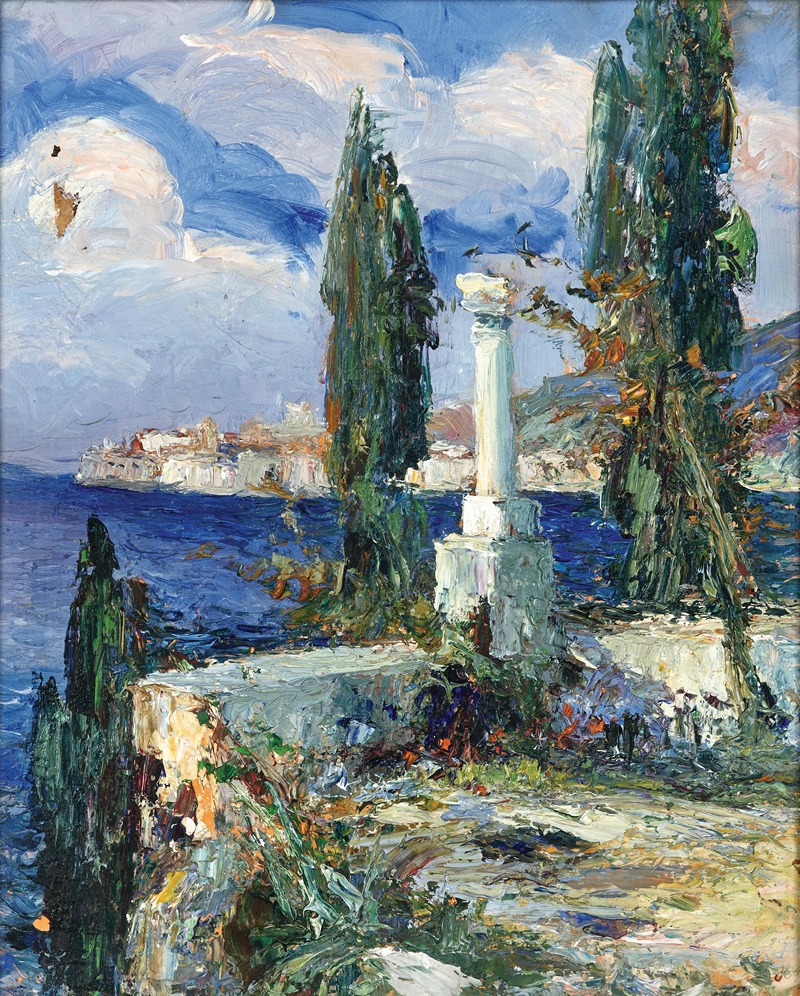 Leontine von Littrow - A View of Dubrovnik