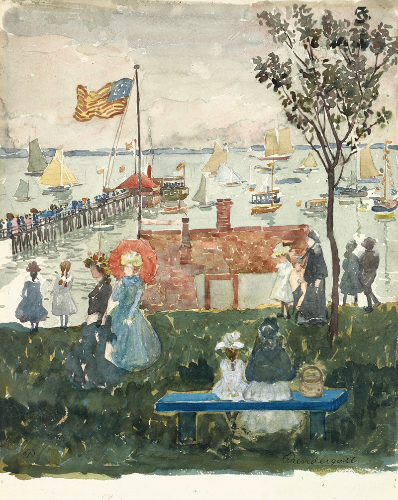 Maurice Prendergast - Excursionists, Nahant