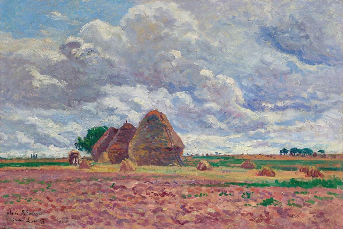 Maximilien Luce - Éragny, Les Meules