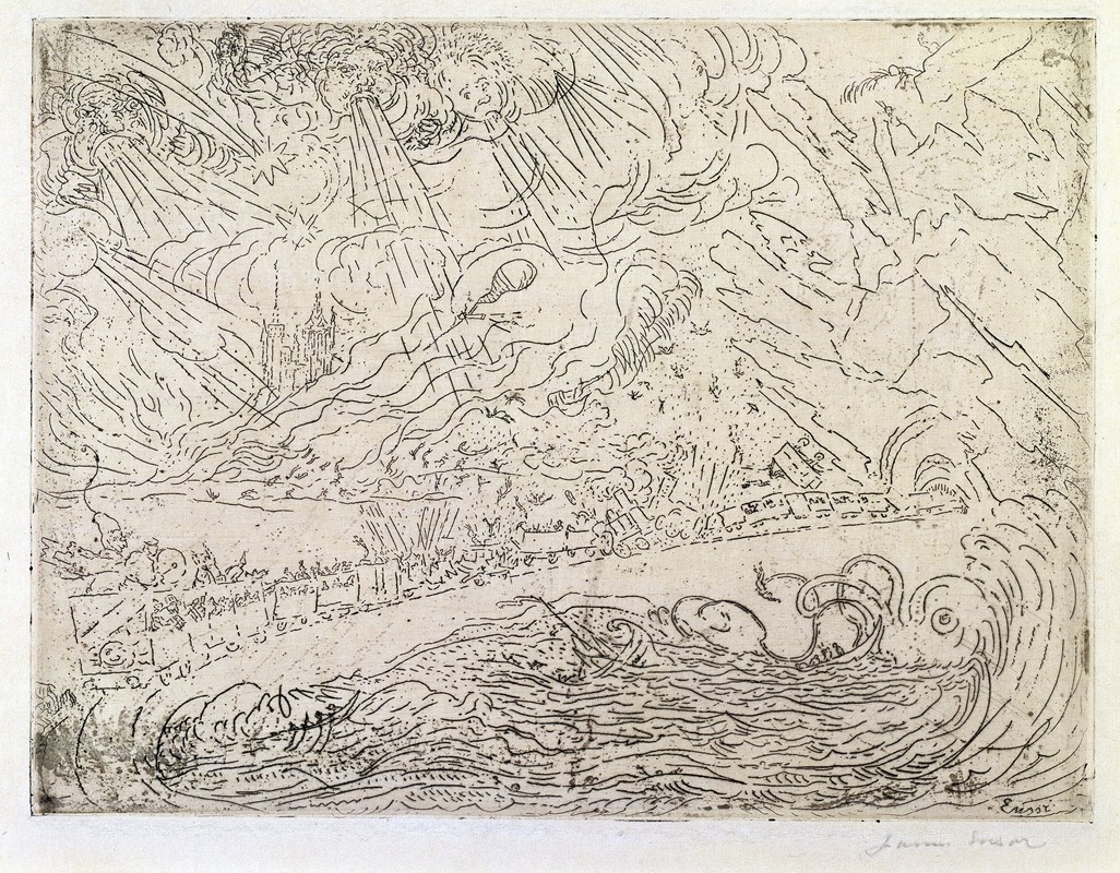 James Ensor - The Cataclysms