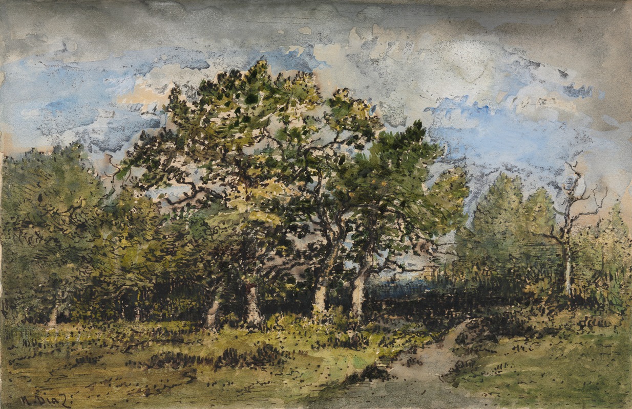 Narcisse Diaz de la Peña - Landscape