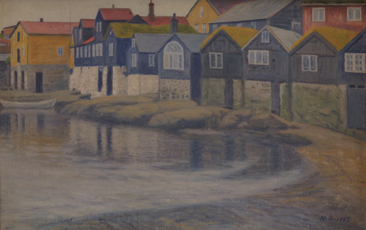 Niels Bjerre - Old houses in Tórshavn