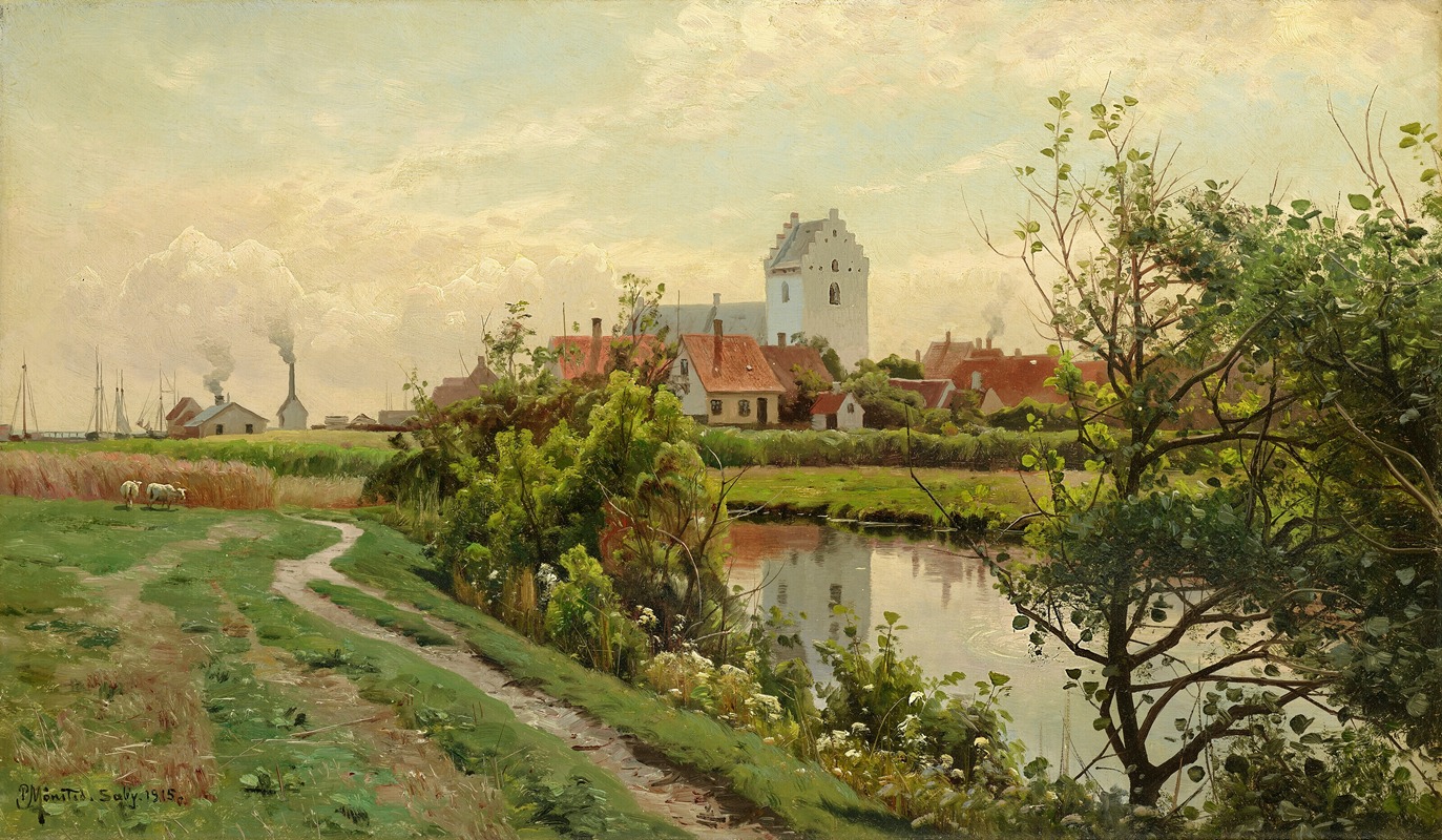 Peder Mørk Mønsted - A Sunny Day, Såby