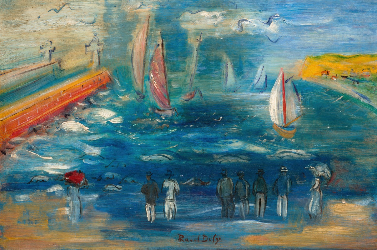 Raoul Dufy - Départ des régates