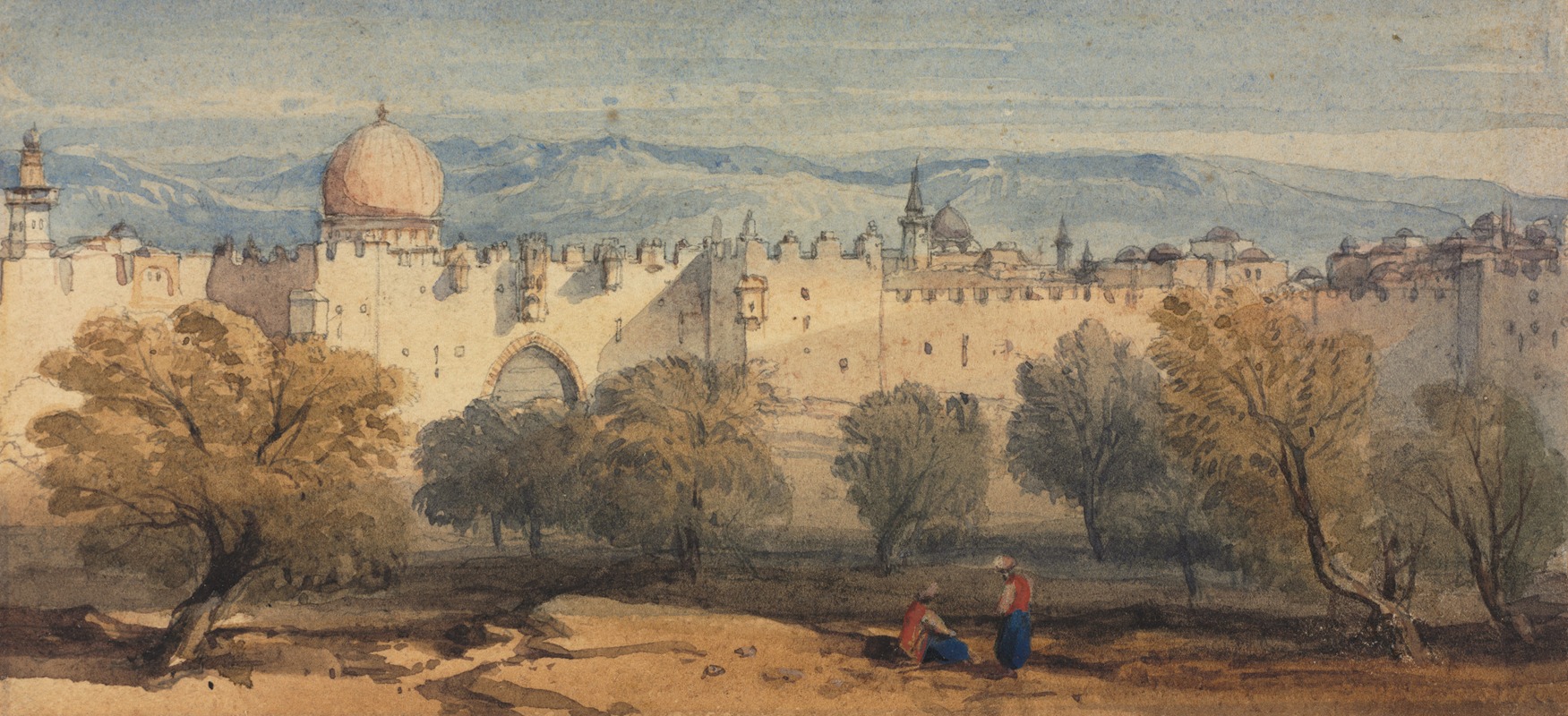 Richard Principal Leitch - St. Stephen’s Gate, Jerusalem