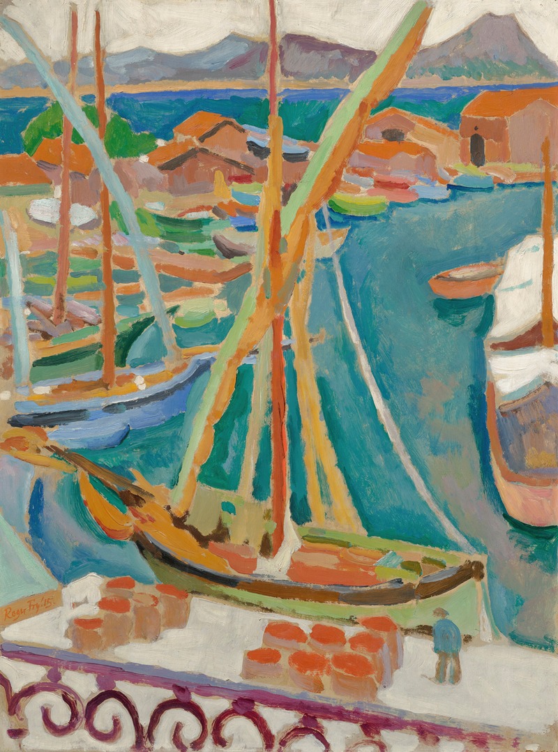 Roger Fry - The Quay, St Tropez