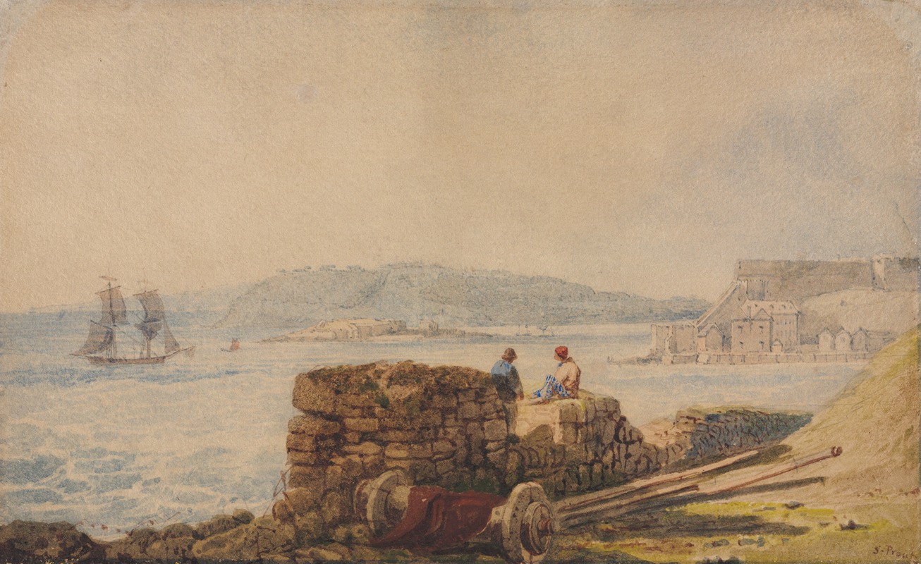 Samuel Prout - Drake’s Island, Plymouth