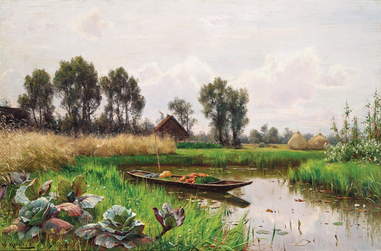 Walter Moras - A Summer Day in the Spree Forest