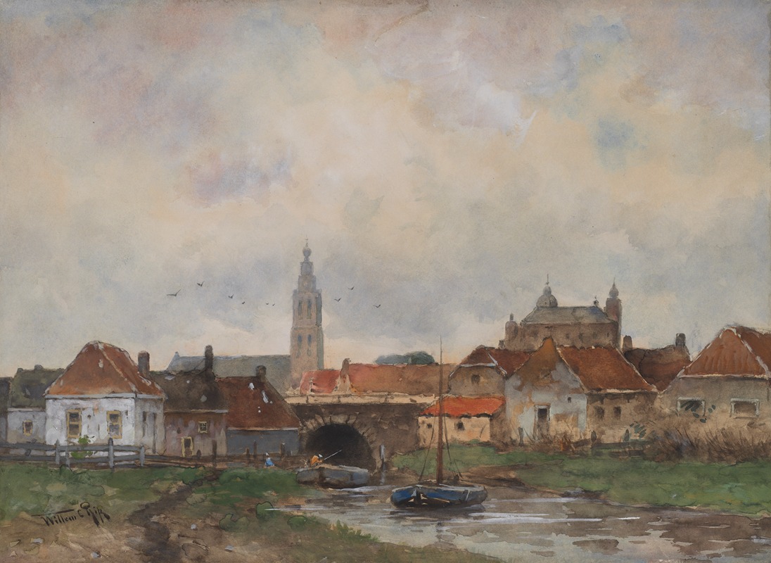 Willem Cornelis Rip - Upper Lock at Steenbergen