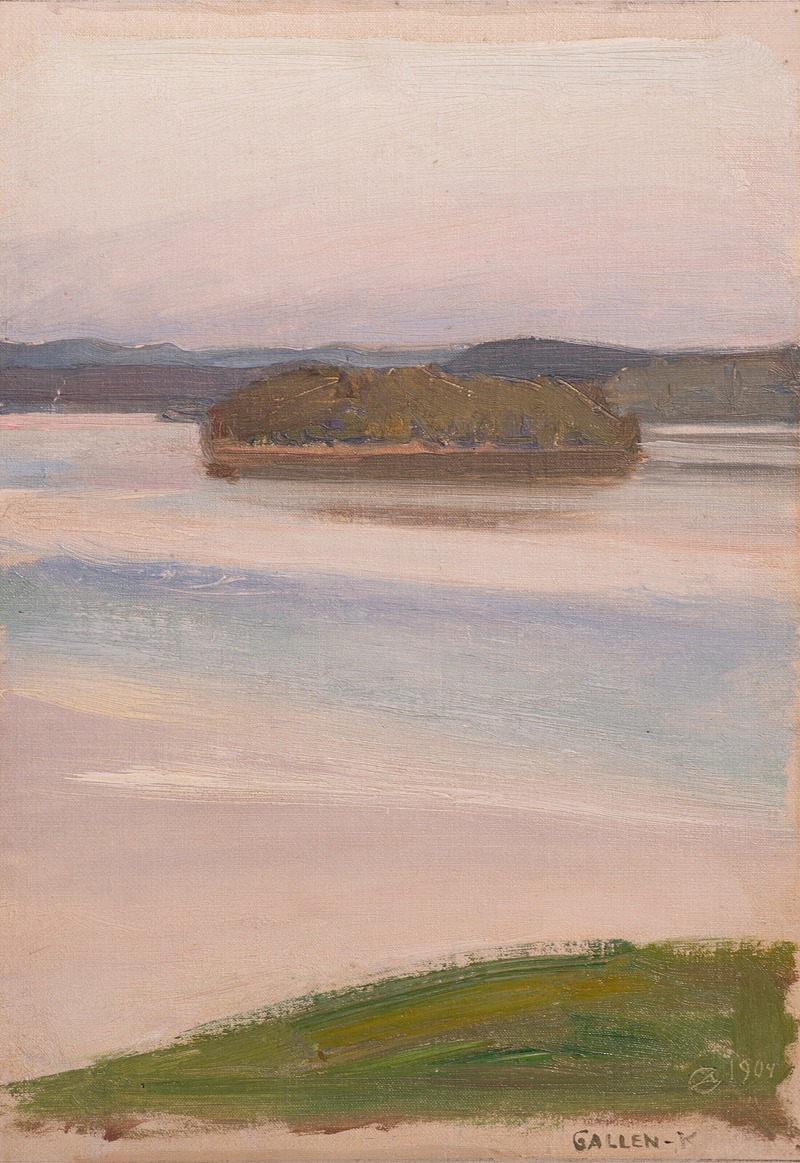 Akseli Gallen-Kallela - Lake Keitele