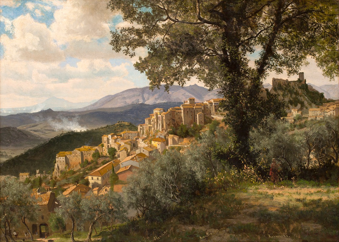 Albert Bierstadt - Olevano