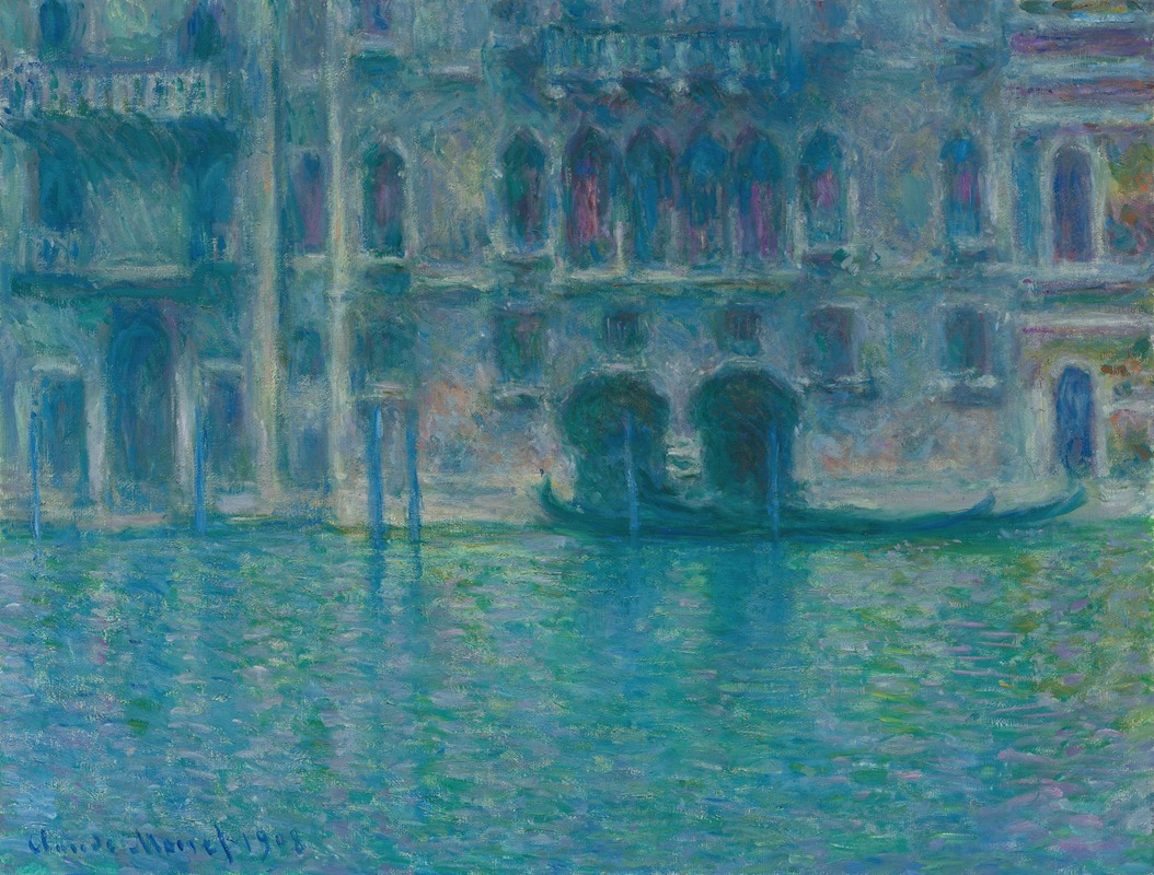 Claude Monet - Palazzo da Mula, Venice