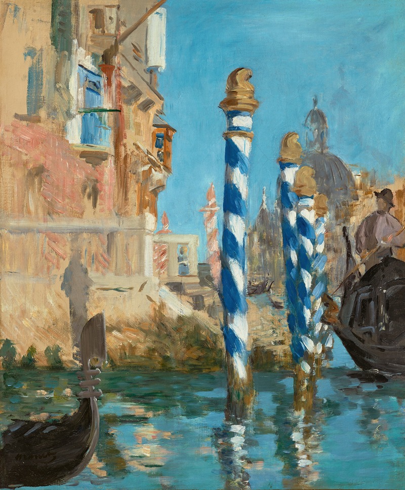 Édouard Manet - Le Grand Canal à Venise