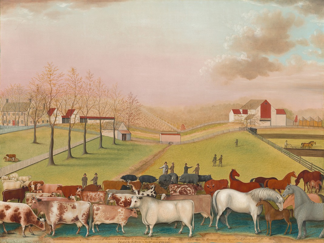 Edward Hicks - The Cornell Farm