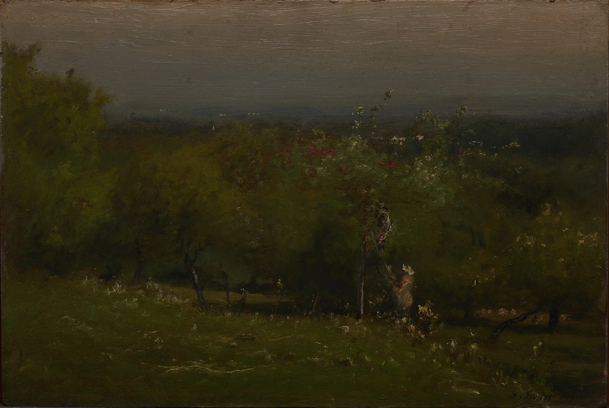 George Inness - Apple Orchard