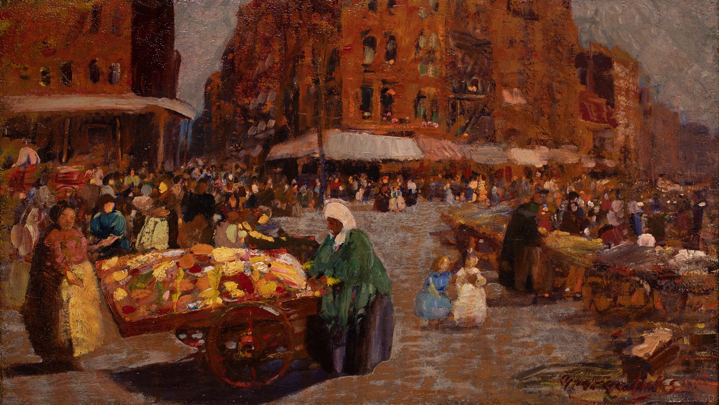 George Luks - Houston Street