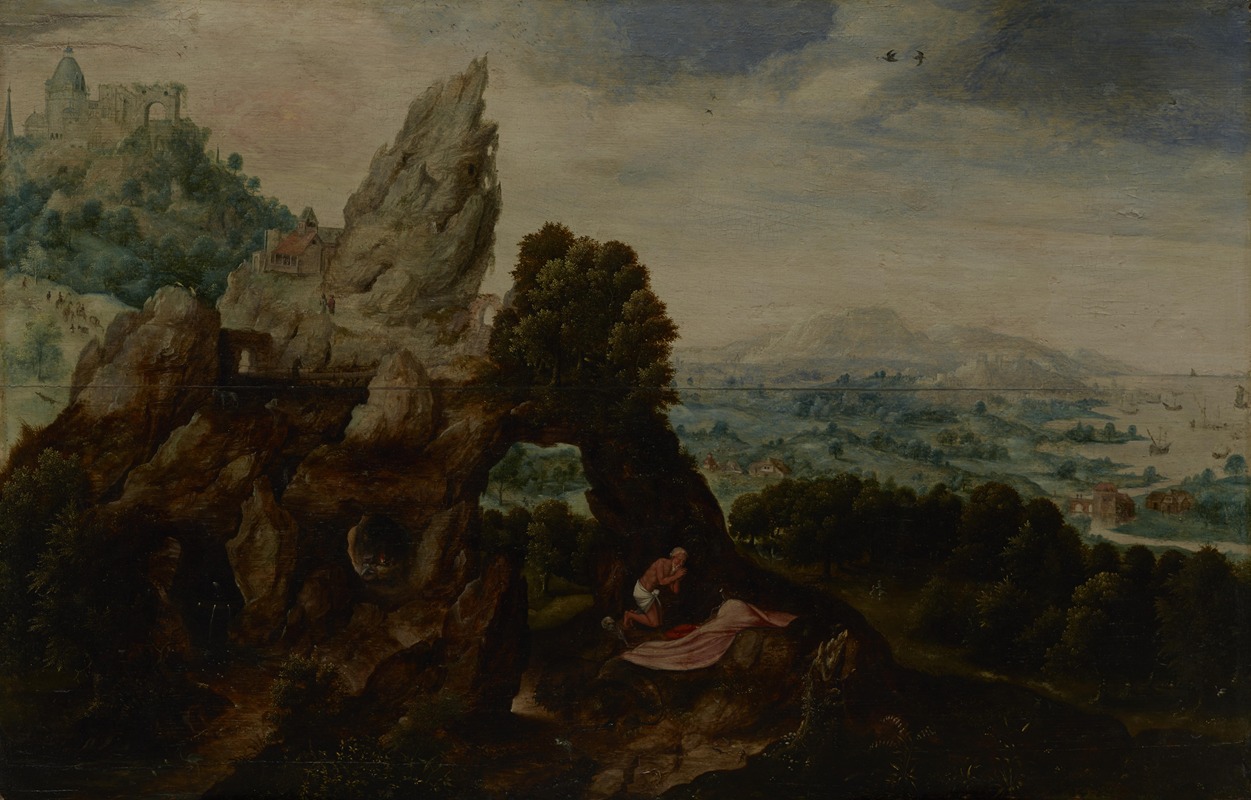 Herri met de Bles - Saint Jerome in the Wilderness