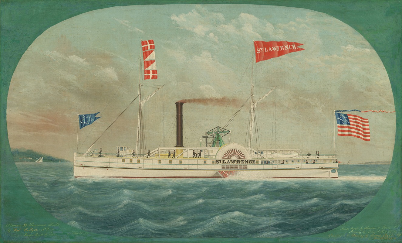 James Bard - Steamer ‘St. Lawrence’