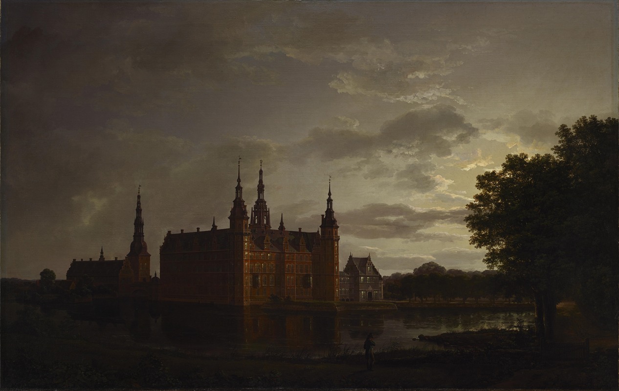 Johan Christian Dahl - Frederiksborg Castle