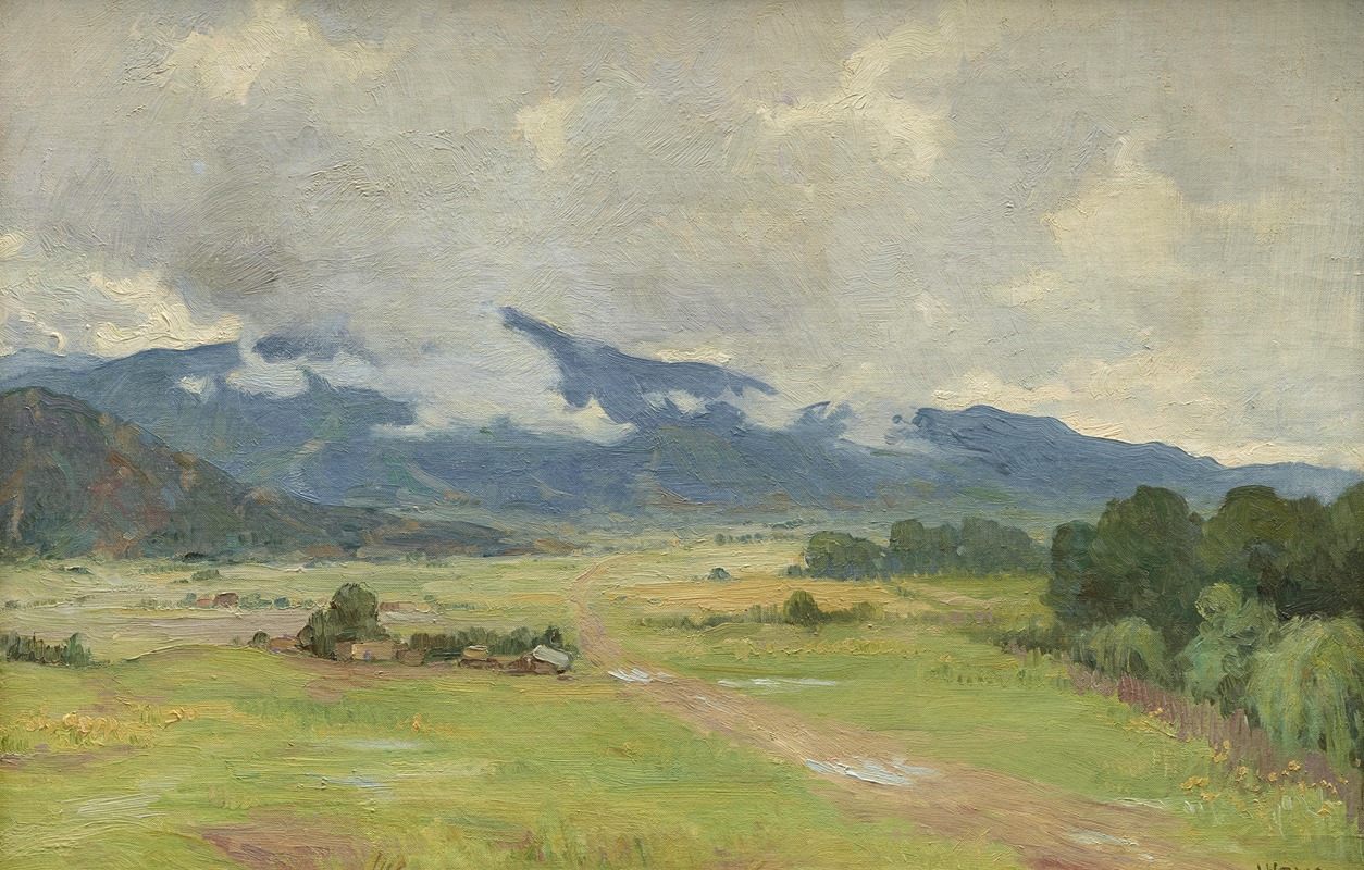 Joseph Henry Sharp - Clearing After Storm, Taos