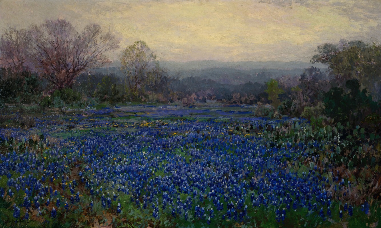 Julian Onderdonk - Untitled (Field of Bluebonnets) 