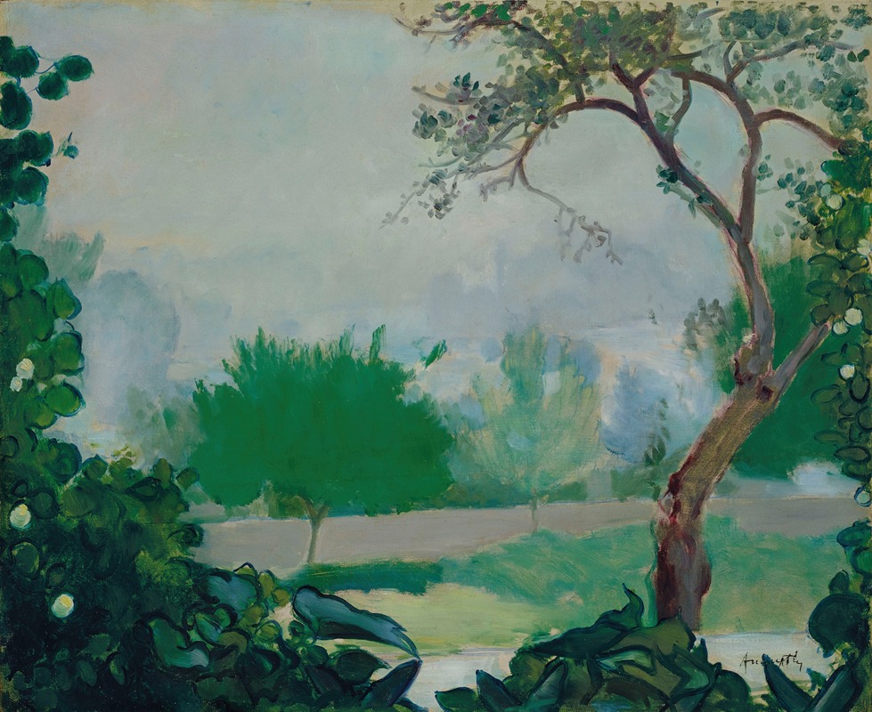 Louis Anquetin - Jardin aux environs d’Étrépagny