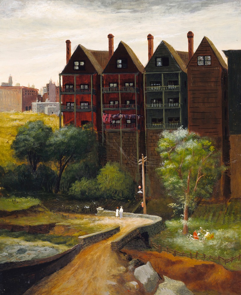 Manuel Tolegian - Bronx Landscape