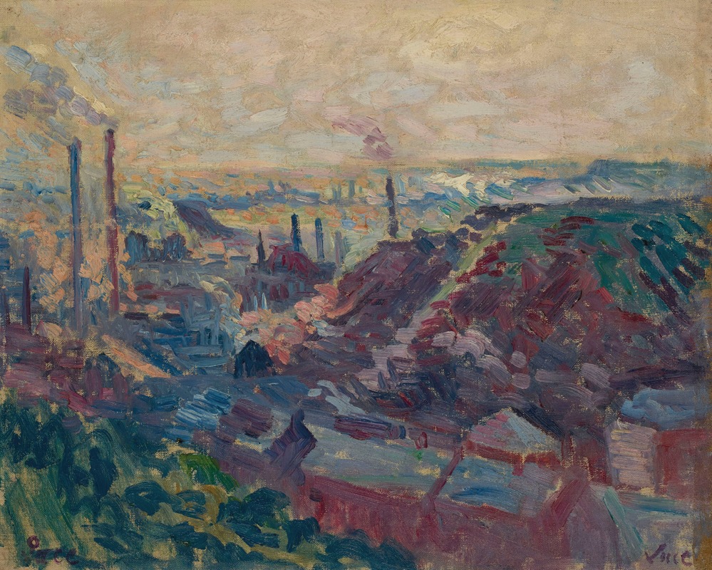 Maximilien Luce - La Vallée Industrielle de la Sambre