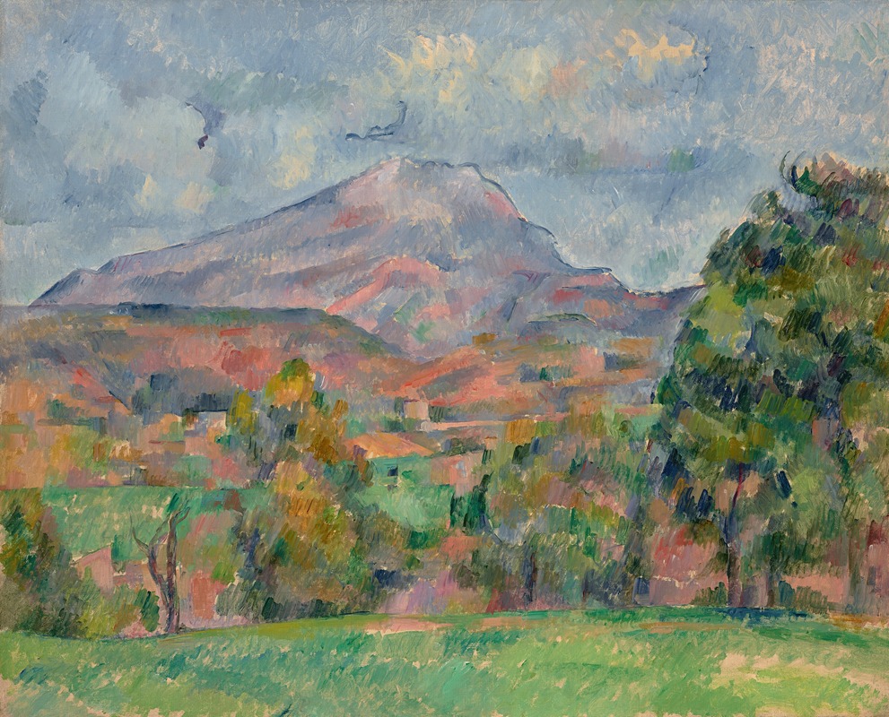 Paul Cézanne - La Montagne Sainte-Victoire