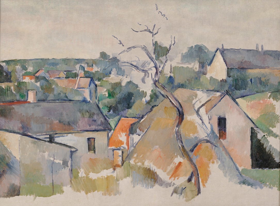 Paul Cézanne - The Rooftops