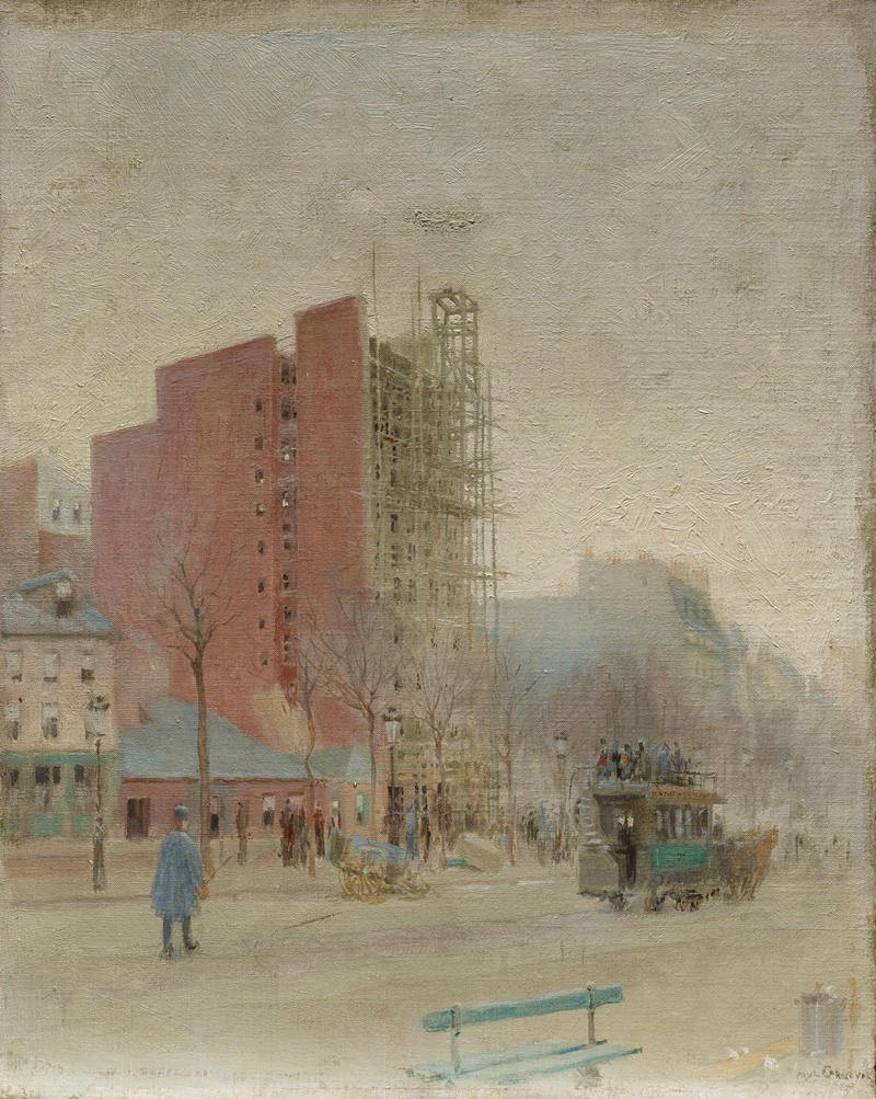 Paul Cornoyer - Street Scene