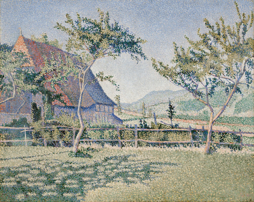 Paul Signac - Comblat-le-Château, the Meadow (Le Pré)