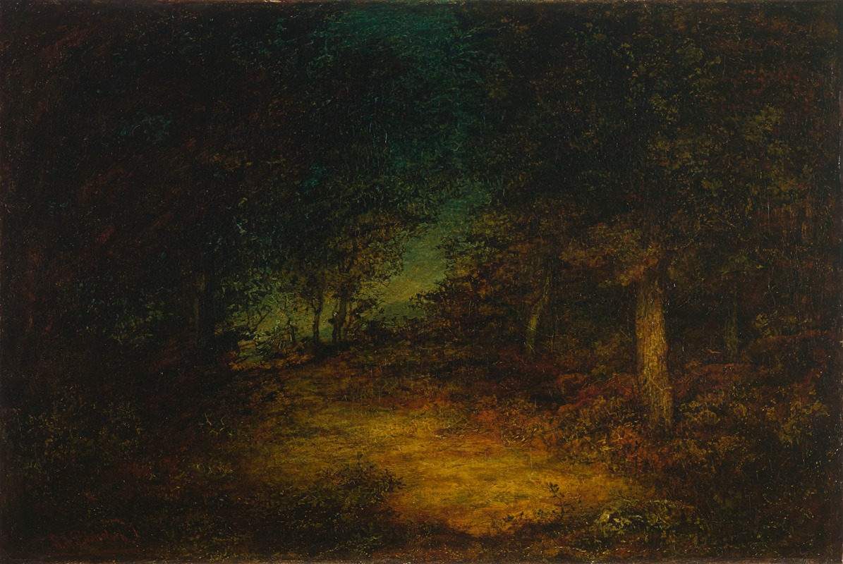 Ralph Albert Blakelock - Wood Interior