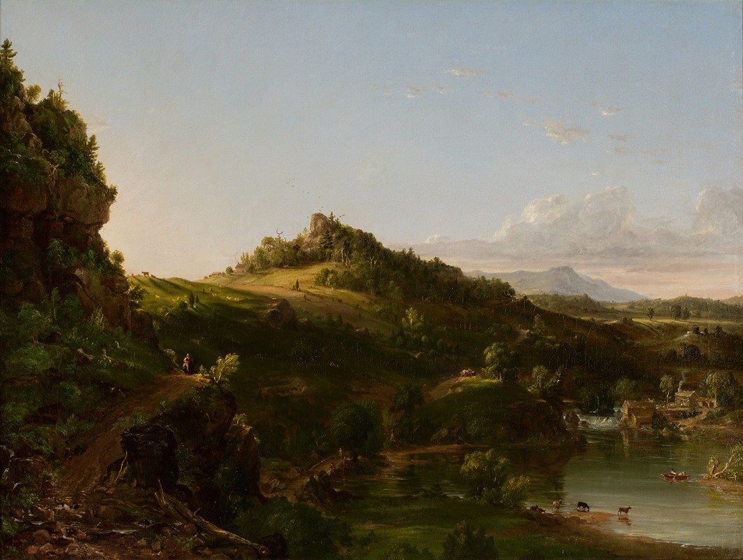 Thomas Cole - Catskill Scenery