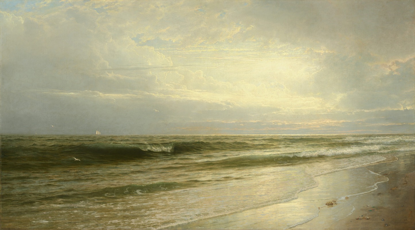 William Trost Richards - On the Coast of New Jersey