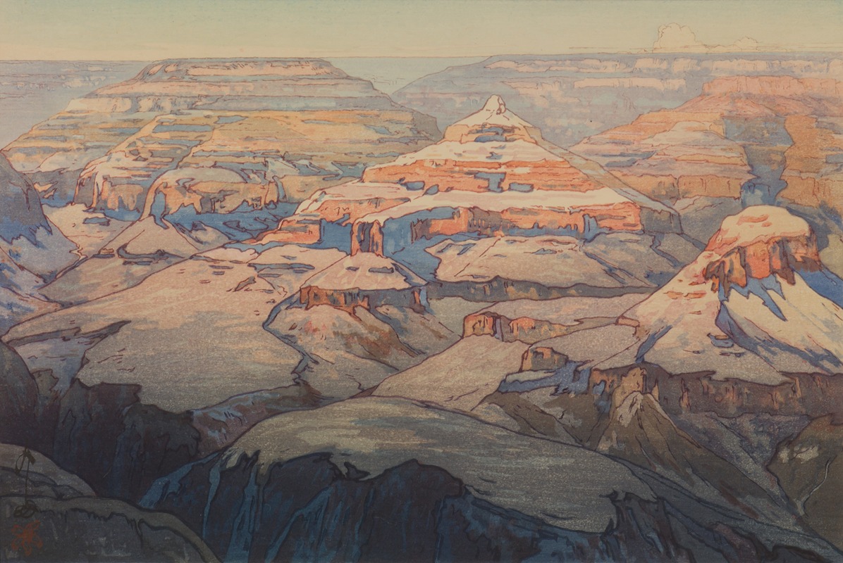 Yoshida Hiroshi - Grand Canyon, from the series ‘The United States’