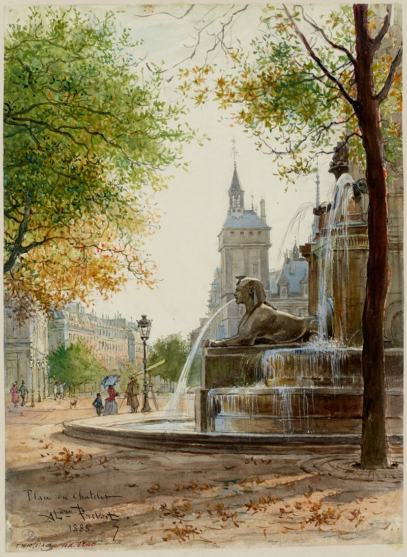 Alexandre Prévost - Fontaine du Châtelet