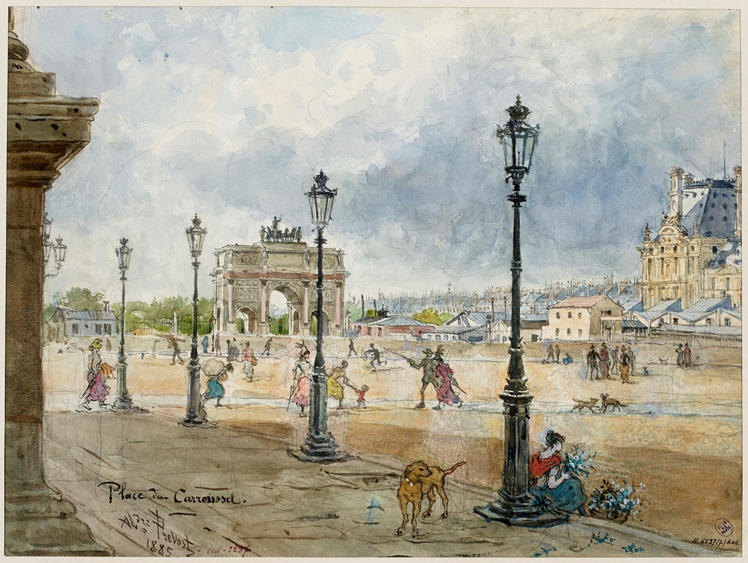 Alexandre Prévost - Place du Carrousel