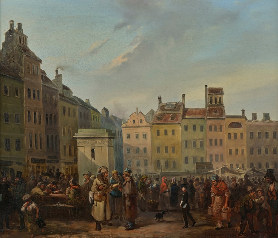 Franciszek Kostrzewski - Rynek Starego Miasta