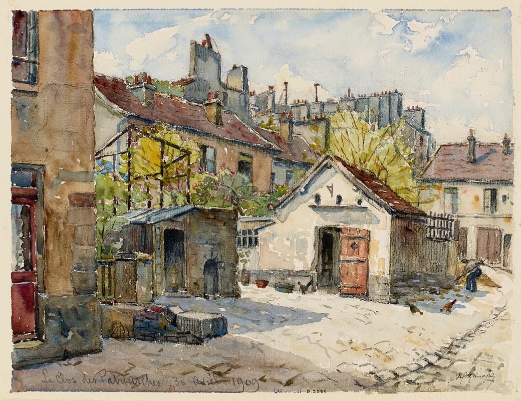 Georges-Henri Manesse - Le clos des Patriarches, 10 rue de l’Epée de Bois