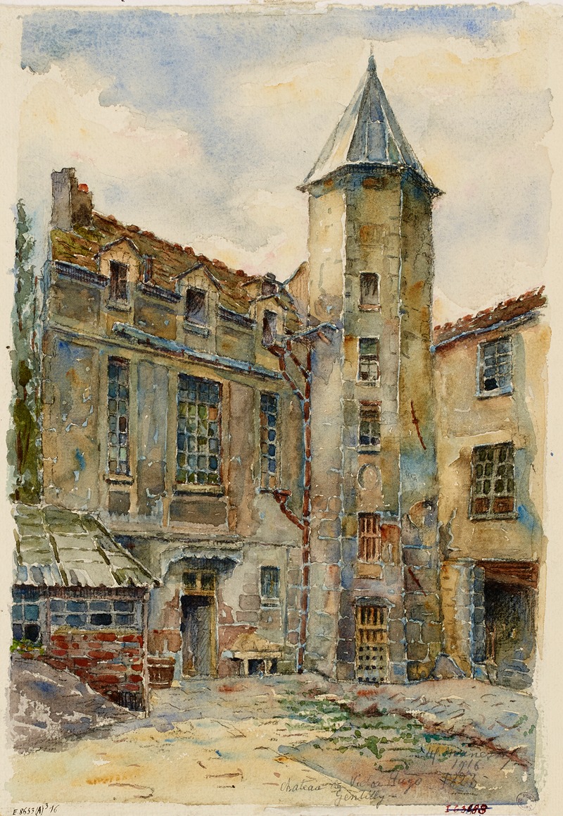 Georges-Henri Manesse - Le petit château de Victor Hugo à Gentilly