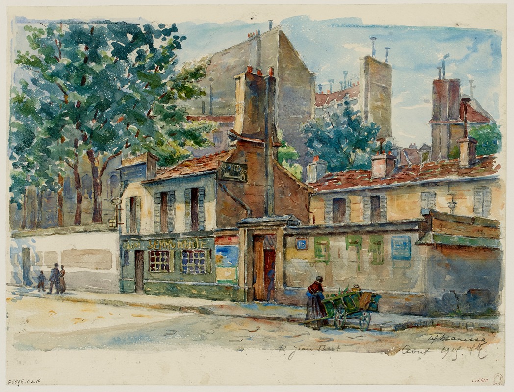 Georges-Henri Manesse - Serrurier 10, rue Jean-Bart