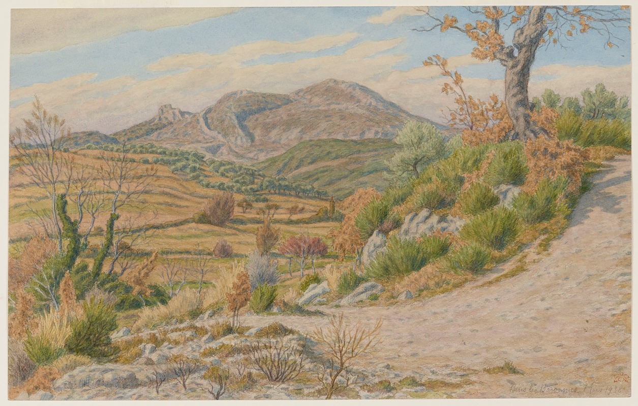 Henri Rivière - Buis-lès-Baronnies