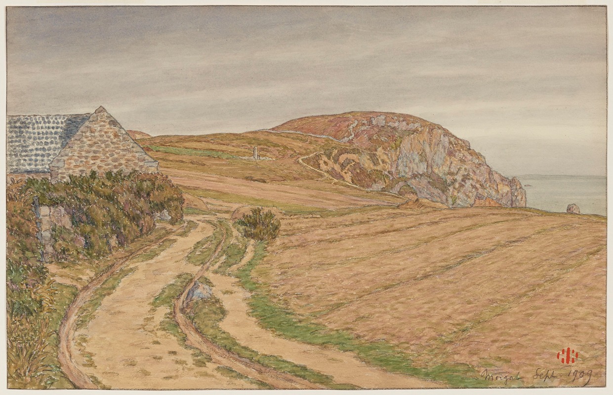 Henri Rivière - Chemin de l’Esquiffinec. Morgat