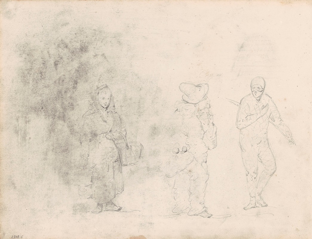 James Ensor - Three Figures