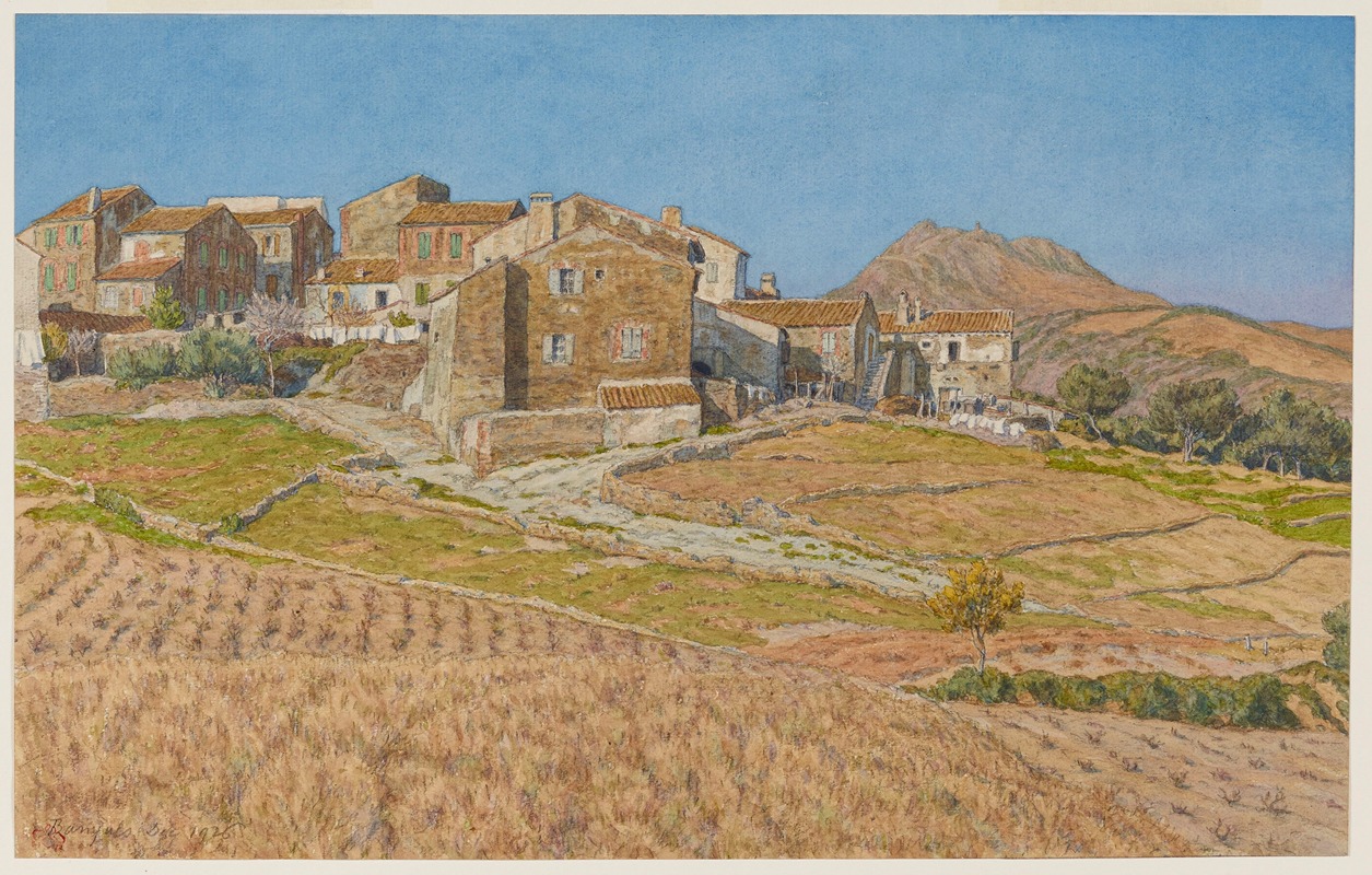 Henri Rivière - Puig del Mas. Banyuls