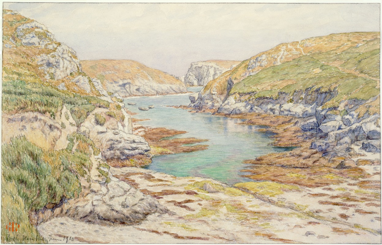 Henri Rivière - Sterhouen Stêr-Ouen. Belle-Isle-en-mer