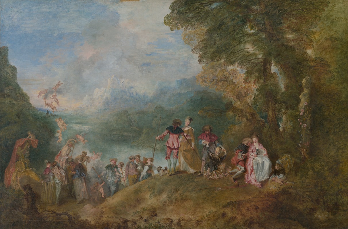 Jean-Antoine Watteau - L’Embarquement pour Cythere